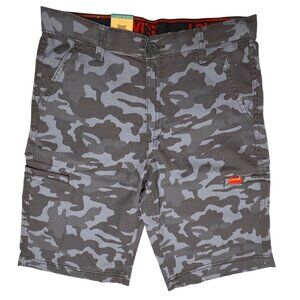 Boys Size 16 Blue Levis Cargo Shorts Camouflage Pattern Youth Kids Camo 28 Waist